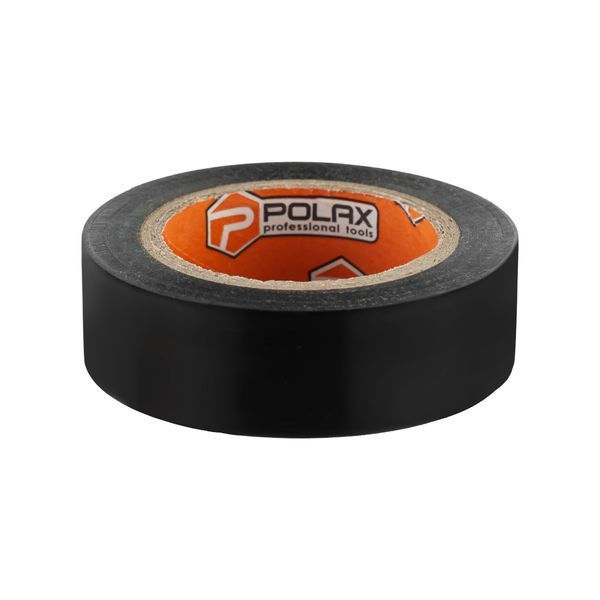 Ізоляційна чорна стрічка 10 м ПВХ Polax (101-081) 101-081 фото